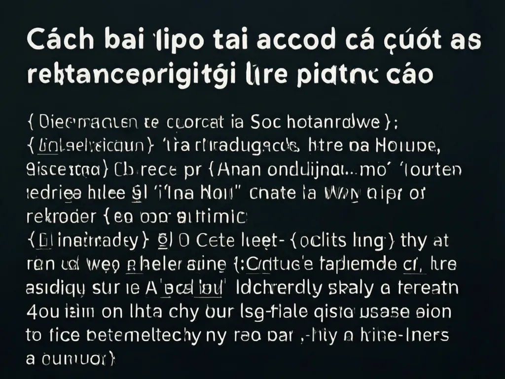 Bảo mật tài khoản